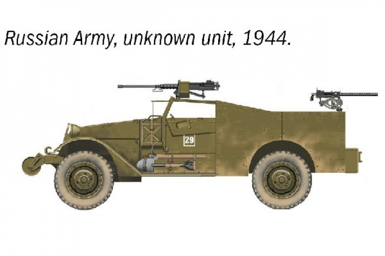 ITALERI 1:72 M3A1 Scout Car