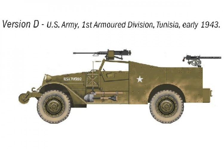 ITALERI 1:72 M3A1 Scout Car