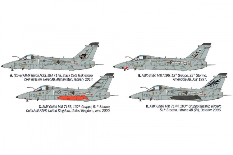 ITALERI 1:72 AMX Ghibli