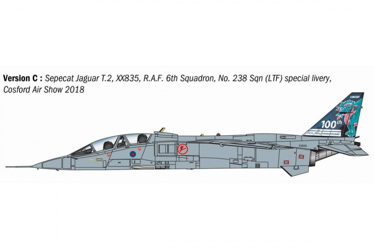 ITALERI 1:72 Sepecat Jaguar T.2
