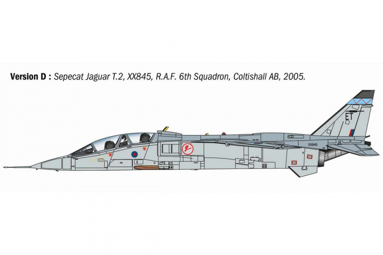 ITALERI 1:72 Sepecat Jaguar T.2