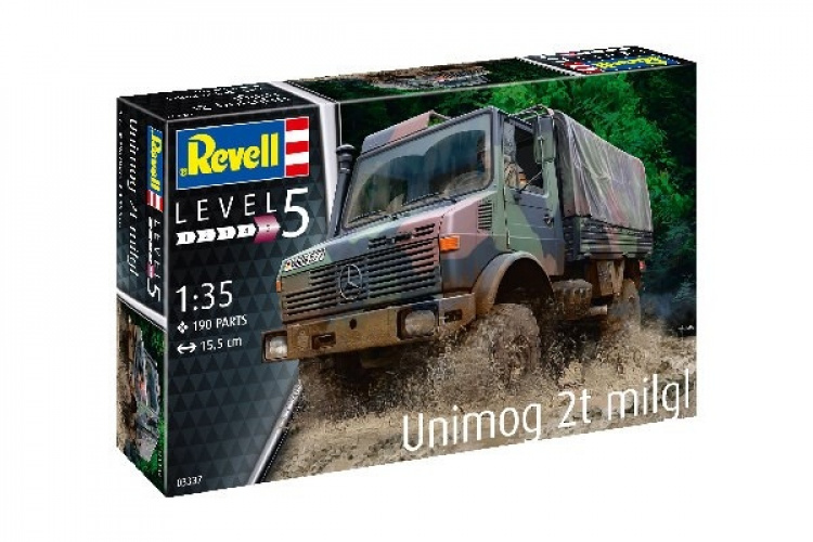 Revell Unimog 2T milgl