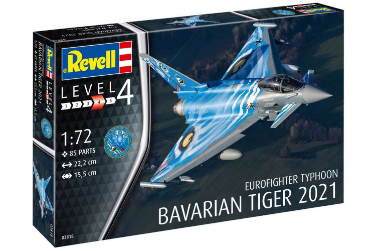 Revell Eurofighter Typhoon \'The Bavarian Tiger 2021\'