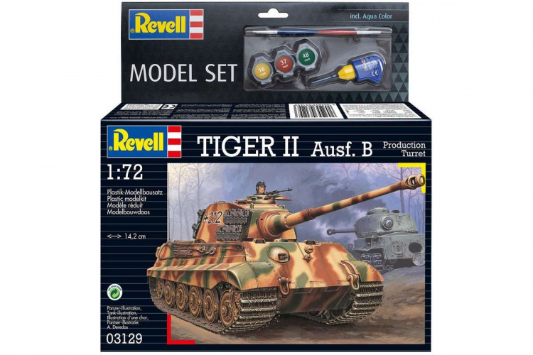 Revell Model Set Tiger II Ausf. B 1:72 Revell Model Set Tiger II Ausf. B 1:72