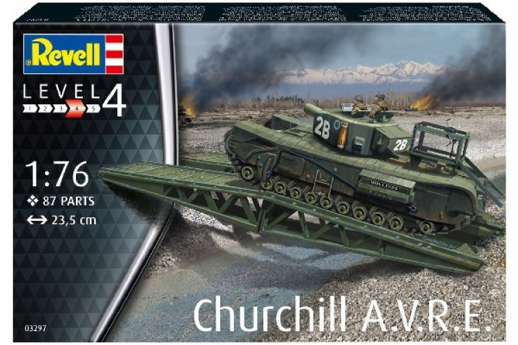 Revell Model Set Churchill A.V.R.E. 1:76