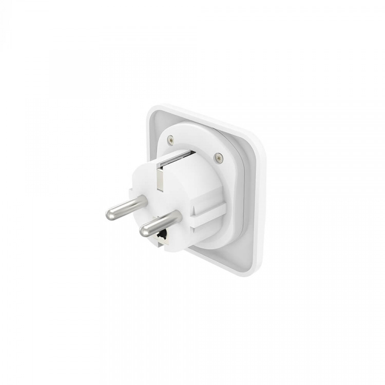Hama Reseadapter Typ E/F Universal Världen-EU Vit