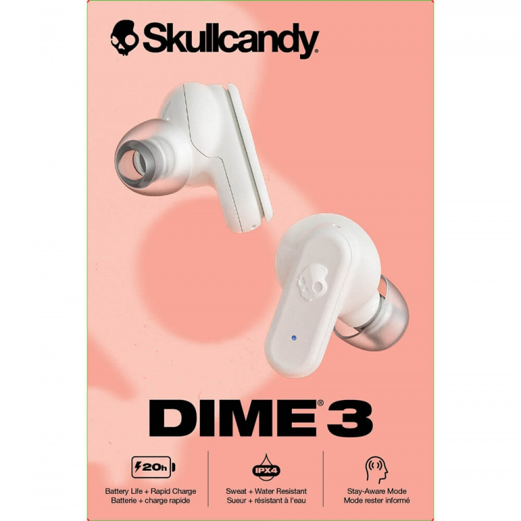 Skullcandy Hörlur Dime 3 True Wireless In-Ear Bone