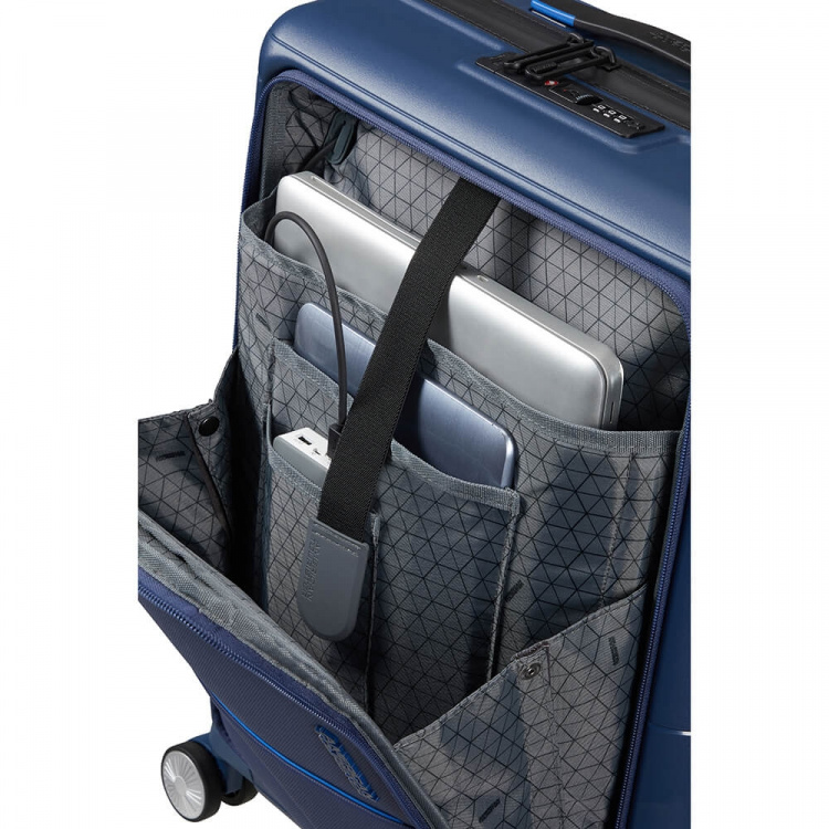 American Tourister Kabinväska Hello Cabin Spinner 55 Navy