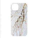 ONSALA Mobilskal MagSeries White Rhino Marble - iPhone 15 Plus ONSALA Mobilskal MagSeries White Rhino Marble - iPhone 15 Plus