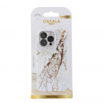 ONSALA Mobilskal MagSeries White Rhino Marble - iPhone 15 Pro