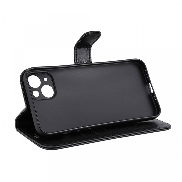 RADICOVER Mobilfodral Strålningsskydd PU MagS RFID Svart - iPhone 15 Plus