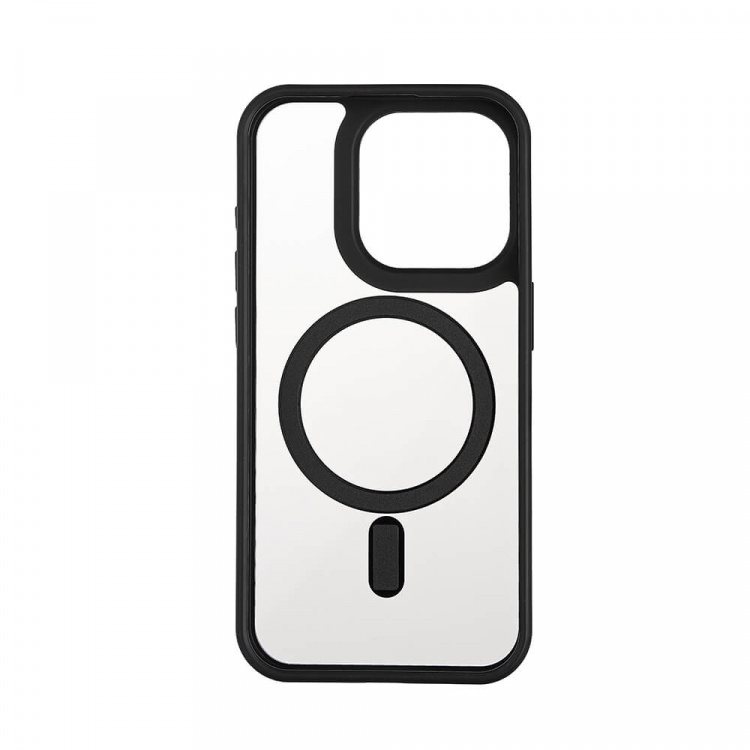 ONSALA Mobilskal Bumper MagSeries Black & Clear - iPhone 15 Pro