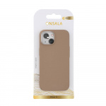 ONSALA Mobilskal Ultraslim Sand Burst Beige - iPhone 15