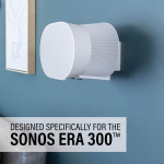 SANUS Väggfäste för Sonos Era 300 Vit Singel SANUS Väggfäste för Sonos Era 300 Vit Singel