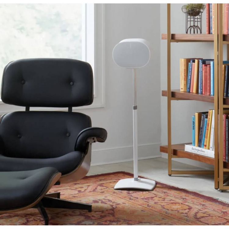 SANUS Golvstativ Justerbart för Sonos ERA 300 Singel Vit SANUS Golvstativ Justerbart för Sonos ERA 300 Singel Vit