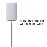 SANUS Golvstativ Justerbart för Sonos ERA 100 Singel Vit SANUS Golvstativ Justerbart för Sonos ERA 100 Singel Vit