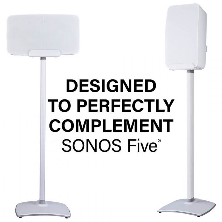 SANUS Golvstativ för Sonos Play:5 Vit