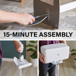 SANUS Golvstativ för Sonos Play:5 Vit