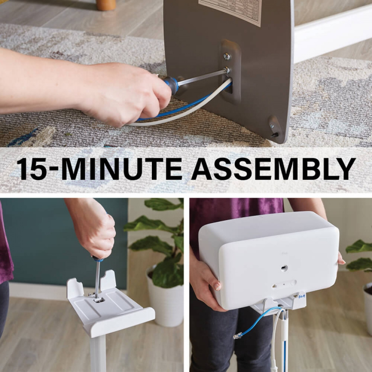 SANUS Golvstativ för Sonos Play:5 Vit