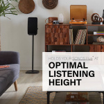 SANUS Golvstativ för Sonos Play:5 Svart SANUS Golvstativ för Sonos Play:5 Svart