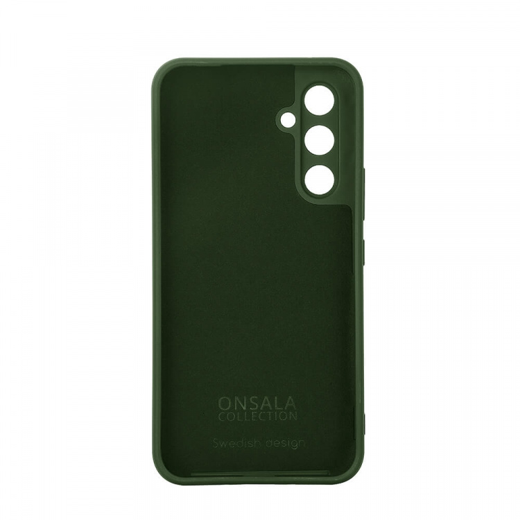 ONSALA Mobilskal Silikon Dark Green - Samsung Galaxy A54 5G