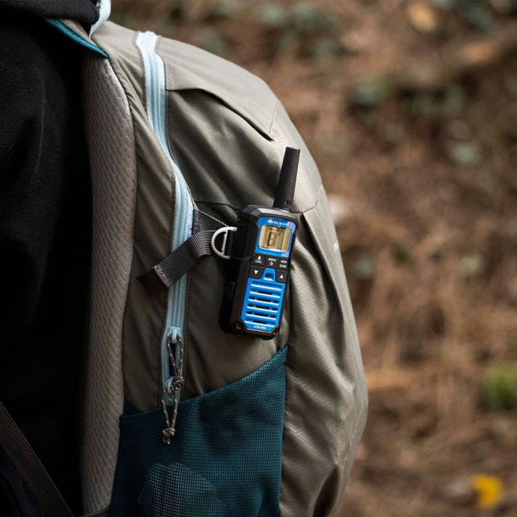 MIDLAND Walkie Talkie XT50 Pro Duo Svart/Blå MIDLAND Walkie Talkie XT50 Pro Duo Svart/Blå