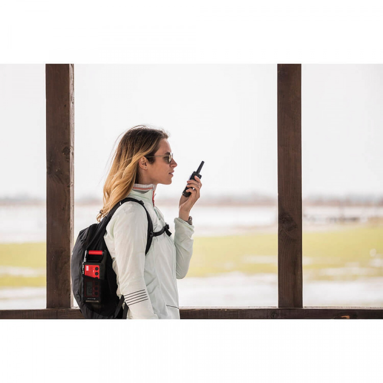 MIDLAND Walkie Talkie XT50 Pro Duo Svart/Blå MIDLAND Walkie Talkie XT50 Pro Duo Svart/Blå