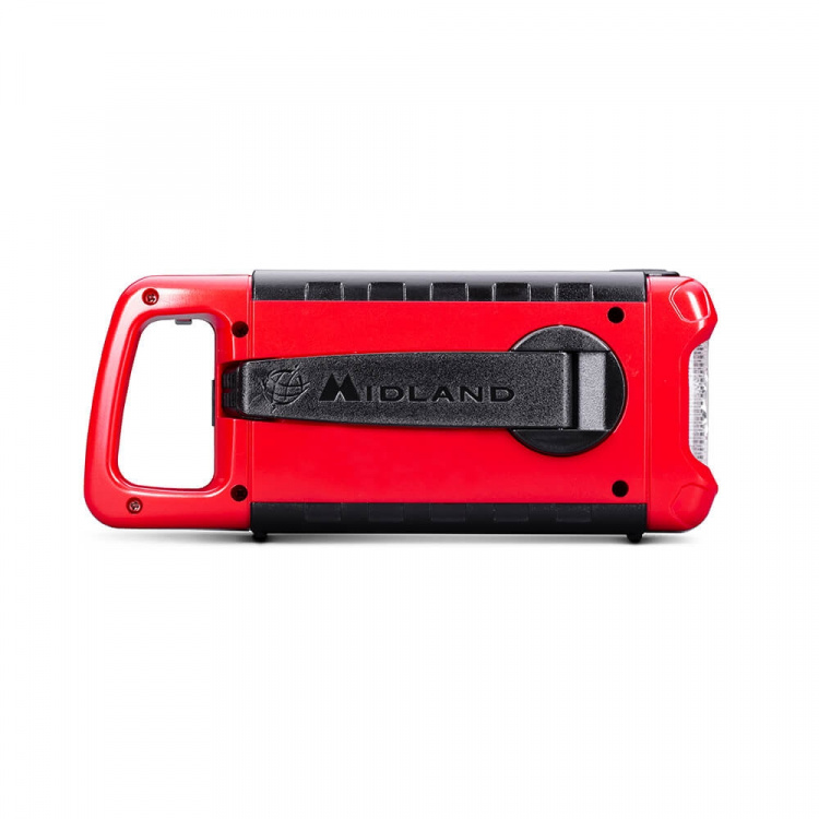 MIDLAND Nödradio Power Bank ER200 Röd Svart MIDLAND Nödradio Power Bank ER200 Röd Svart