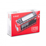 MIDLAND Nödradio Power Bank ER200 Röd Svart MIDLAND Nödradio Power Bank ER200 Röd Svart