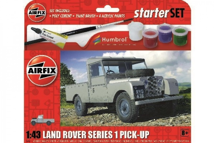 AIRFIX Starter Set Land Rover Series 1 1:43