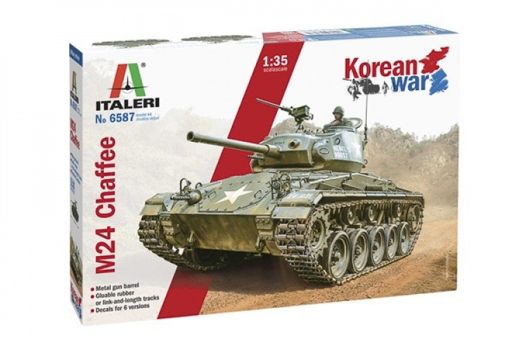 ITALERI 1:35 M-24 “Chaffe” Korean War ITALERI 1:35 M-24 “Chaffe” Korean War