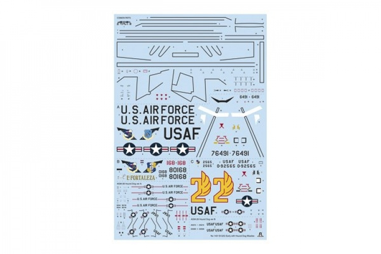 ITALERI 1:72 B-52G Stratofortress Early version with Hound