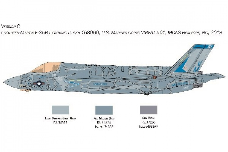 Italeri 1:48 F-35B Bliksem II