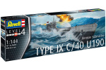 Revell German Submarine Type IX C/40 (U190) 1:144  Revell German Submarine Type IX C/40 (U190) 1:144