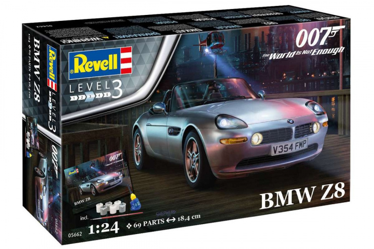 Revell James Bond \'BMW Z8\' 1:24 gift set Revell James Bond \'BMW Z8\' 1:24 gift set
