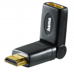 HAMA Adapter HDMI Rotation Hona-Hane Guld Svart HAMA Adapter HDMI Rotation Hona-Hane Guld Svart