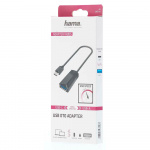 Hama Adapter USB-OTG USB-C-USB 3.2 Gen 1 5Gbit/s Svart Hama Adapter USB-OTG USB-C-USB 3.2 Gen 1 5Gbit/s Svart