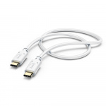Hama Laddkabel USB-C Vit 1,5m Hama Laddkabel USB-C Vit 1,5m