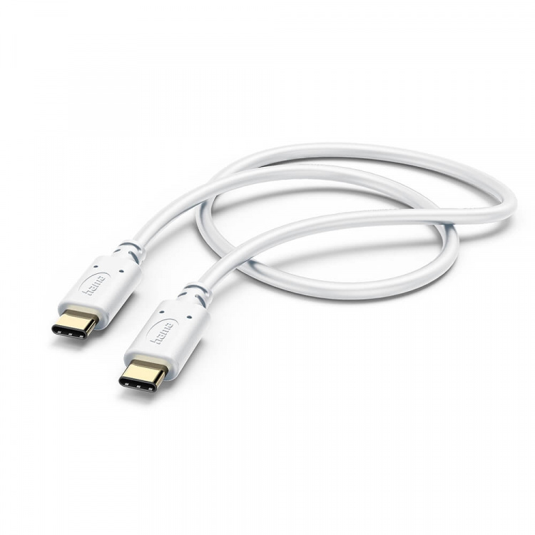 Hama Laddkabel USB-C Vit 1,5m Hama Laddkabel USB-C Vit 1,5m