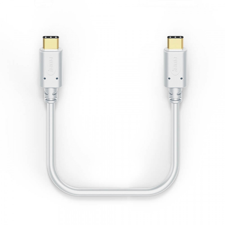 Hama Laddkabel USB-C Vit 1,5m Hama Laddkabel USB-C Vit 1,5m