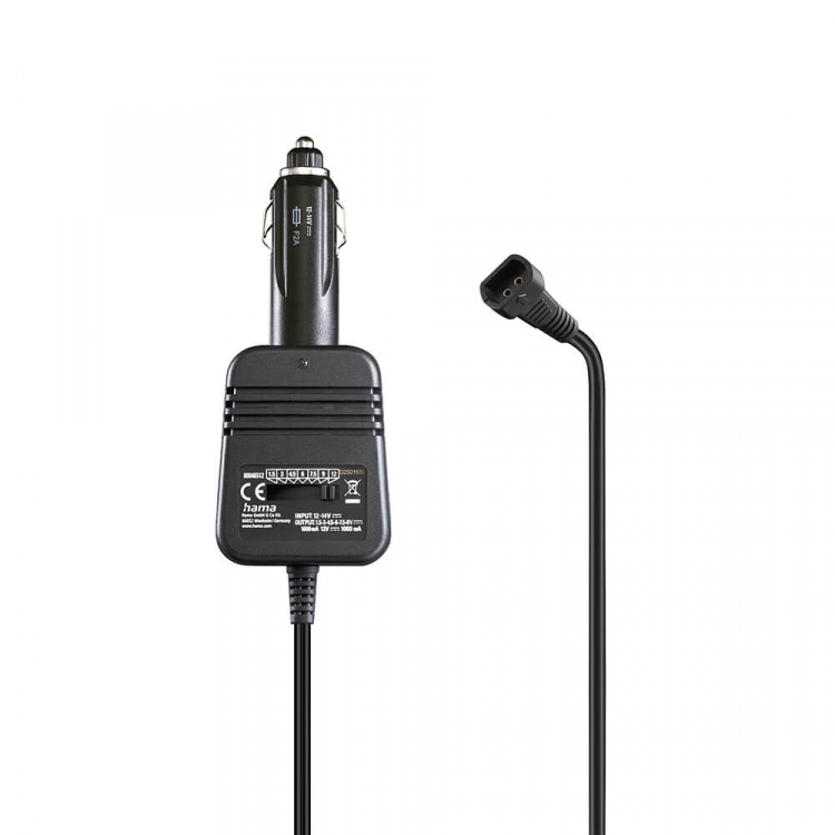 Hama Strömförsörjningsenhet för bilar 12V 1000mA