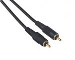 HAMA Kabel RCA-RCA Svart 0.75m HAMA Kabel RCA-RCA Svart 0.75m