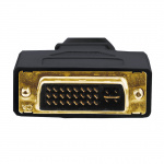 HAMA Adapter DVI-VGA Hane-Hona Svart