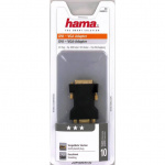 HAMA Adapter DVI-VGA Hane-Hona Svart