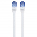 HAMA Kabel Nätverk CAT6 UTP Flat Vit 10m HAMA Kabel Nätverk CAT6 UTP Flat Vit 10m