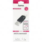 Hama Kortläsare USB-A Micro-USB SD/microSD Hama Kortläsare USB-A Micro-USB SD/microSD