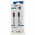 Hama Kabel USB A-A Svart 1,5m Hama Kabel USB A-A Svart 1,5m