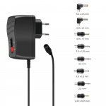 Hama Universell Omkopplingsbar Strömförsörjningsenhet 1000mA 8 Adapters