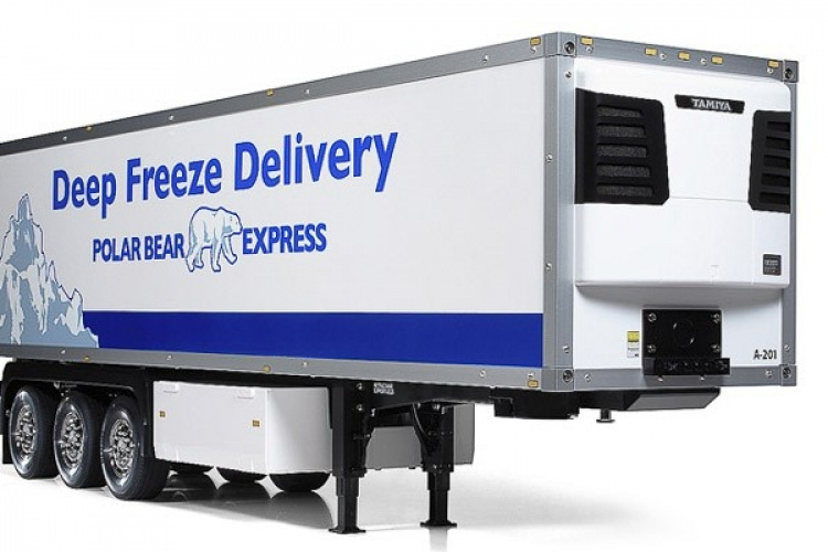 TAMIYA 1/14 3-Axle reefer semi trailer