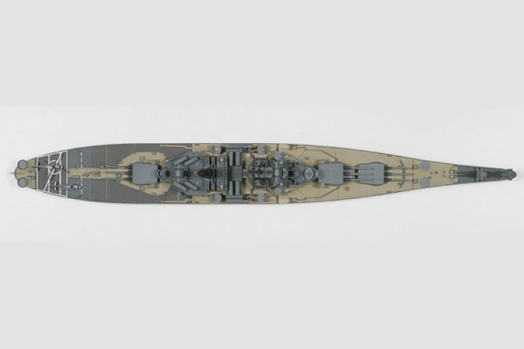 TAMIYA 1/700 U.S. Battleship New Jersey